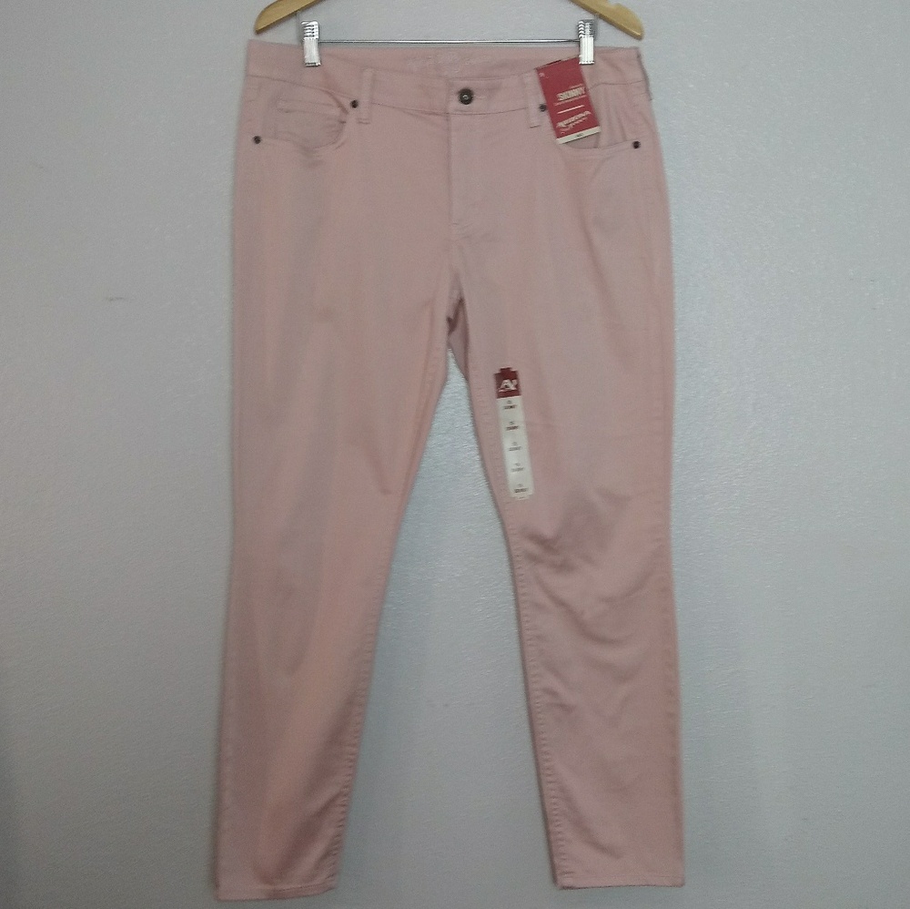 ARIZONA JEAN CO. NWT Pink Skinny Leg Skinny